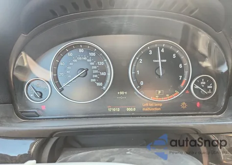 2012 BMW 535 I из США, поврежденный, VIN WBAFR7C58CC816454